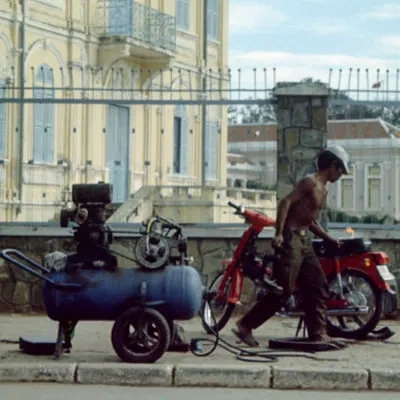 Motorbike repair man, Phnom Penh