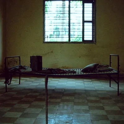 A room at Tuol Sleng