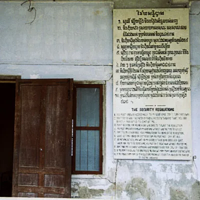 The regulations at Tuol Sleng
