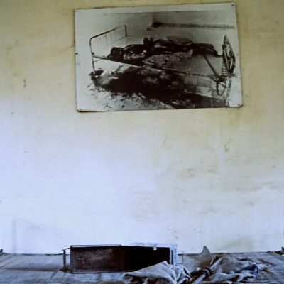 A room at Tuol Sleng