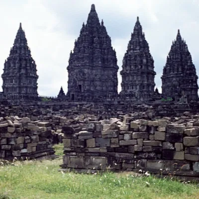 Prambanan complex, Java