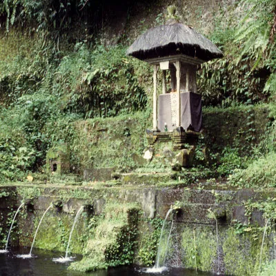 Pura Telaga Waja (Telaga Waja Temple), a water temple, Bali