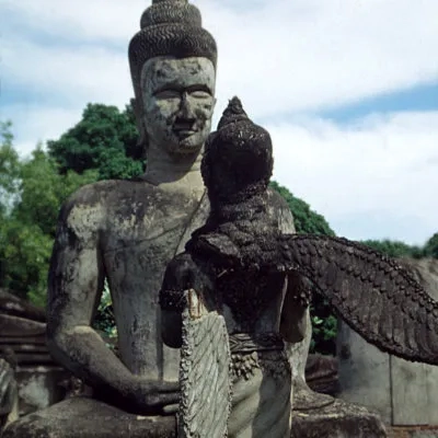 Statues at the Buddha Park