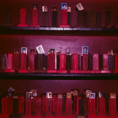 Ancestral tablets, Cheng Hoon Teng Temple