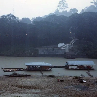 View from the Liana Hostel, Taman Negara
