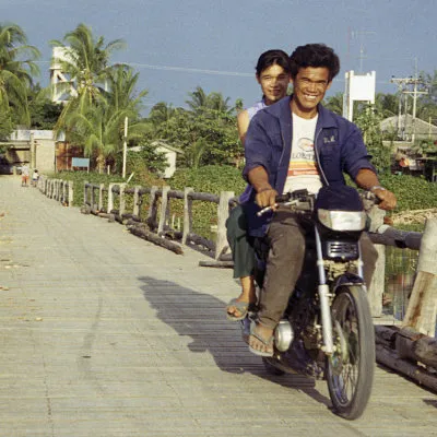 Bridge between Chaweng and the beach, Koh Samui