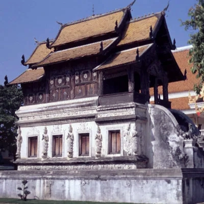 The library, Wat Phra Singh, Chiang Mai