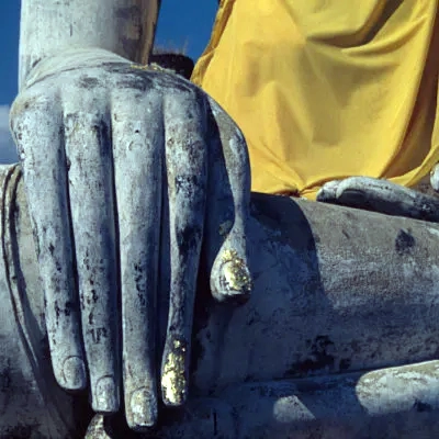 Buddha's hands, Wat Mahathat