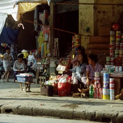 A street corner, Hanoi